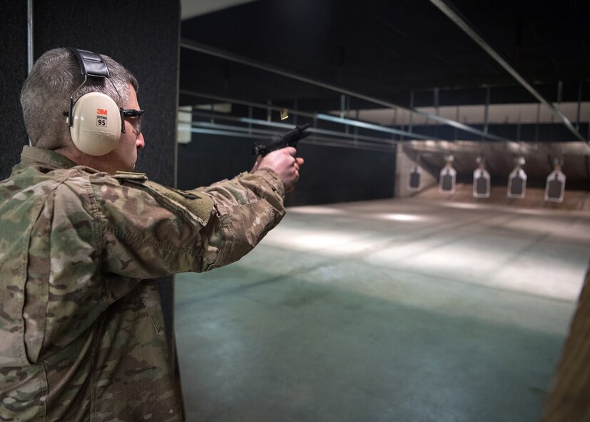 Military members take aim
