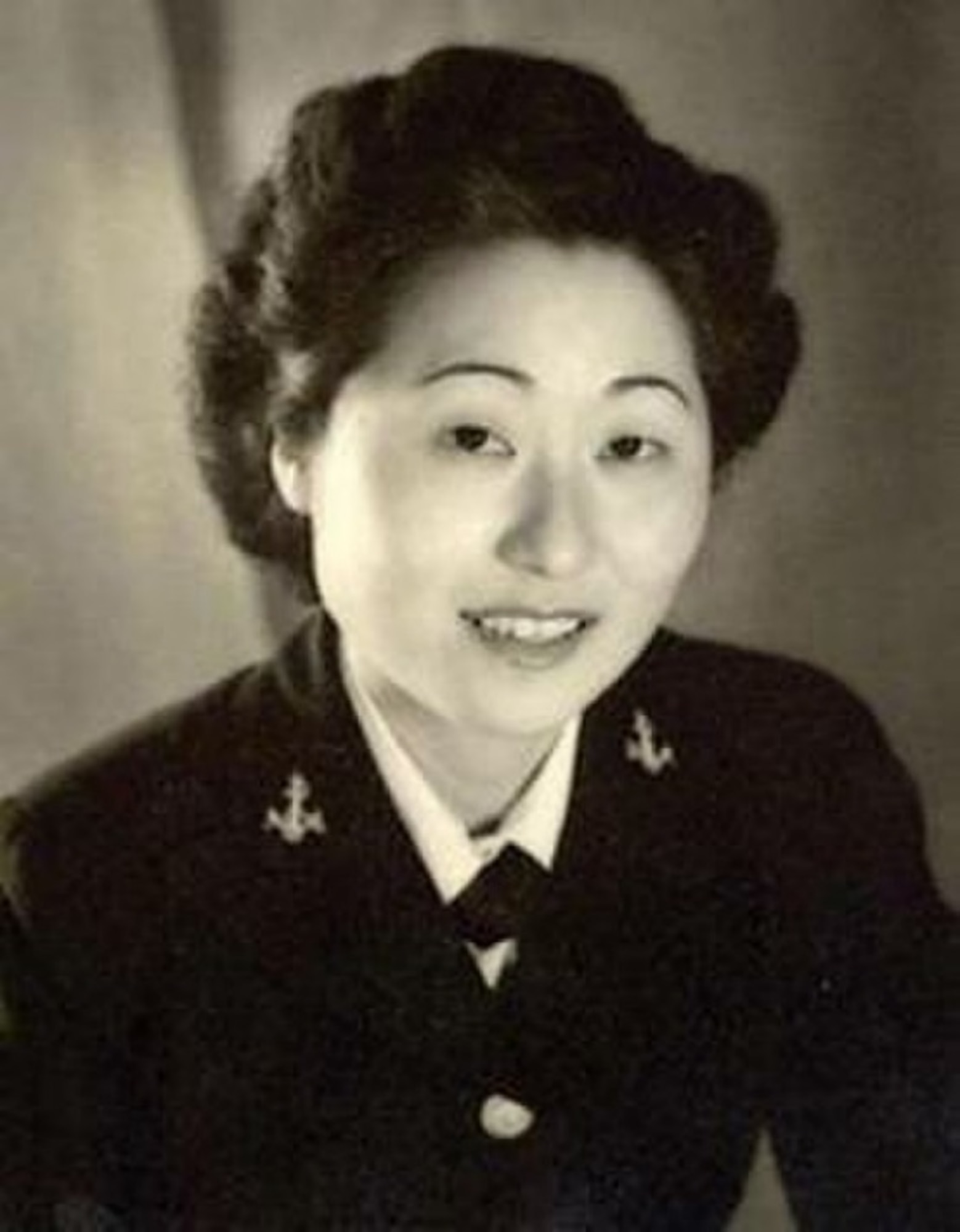 Susan Ahn Cuddy – In 1942, Cuddy was the first Asian-American woman to join the Navy and became the first female to operate flexible-mount or turret-mounted machine guns on an aircraft. (Courtesy photo)
