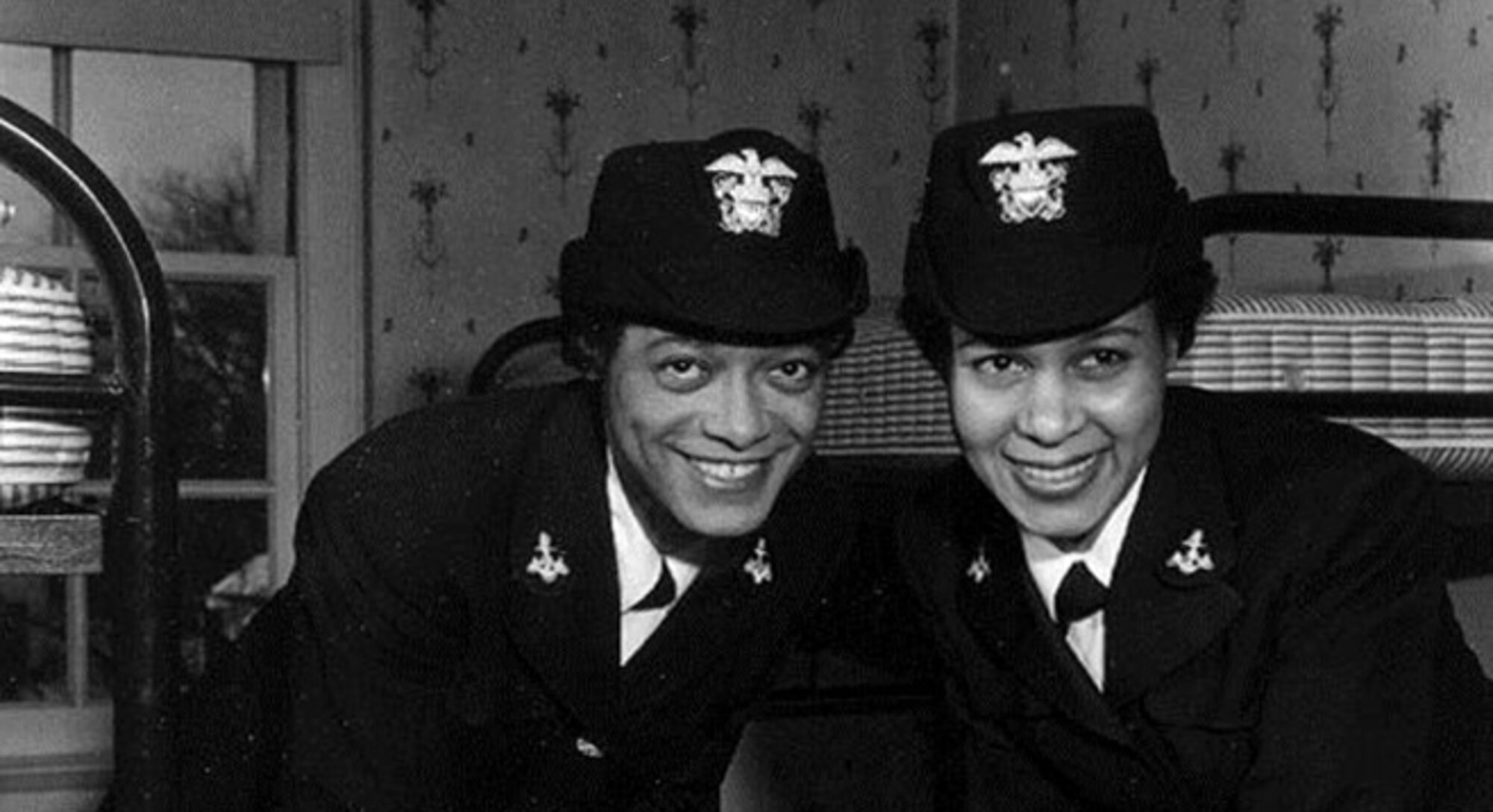 In 1944, Harriet Pickens and Frances Wills received commissions as the first African-American ‘Women Accepted for Volunteer Emergency Services’ officers in the U.S. Navy. (Courtesy photo)