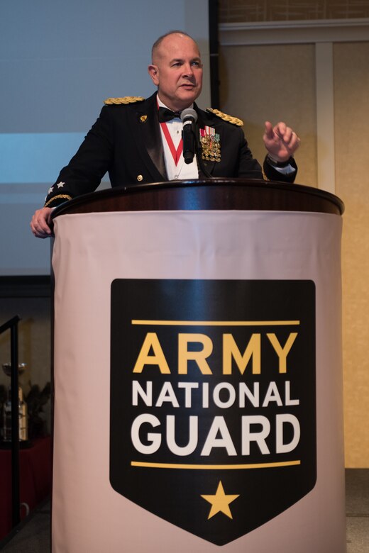 Army Lt. Gen. Timothy Kadavy, the director of the Army National Guard, recognized the Army Guard’s top recruiters in a ceremony and awards banquet Jan. 30 at the Bolger Center, Potomac, Maryland.