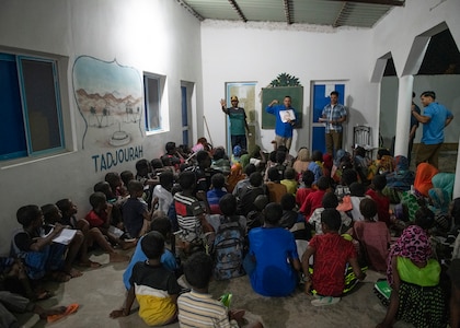 Civil affairs Soldiers continue tradition in Tadjourah with Centre De Femmes empowerment center