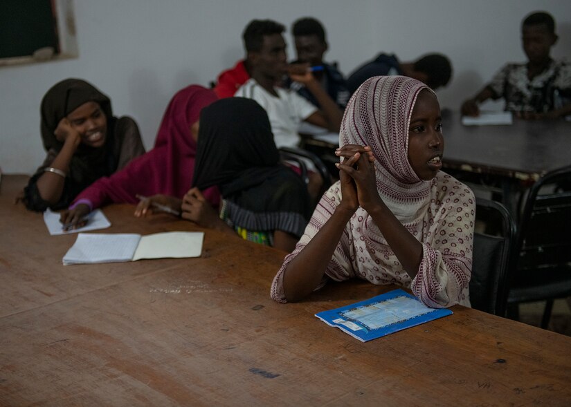 Civil affairs Soldiers continue tradition in Tadjourah with Centre De Femmes empowerment center