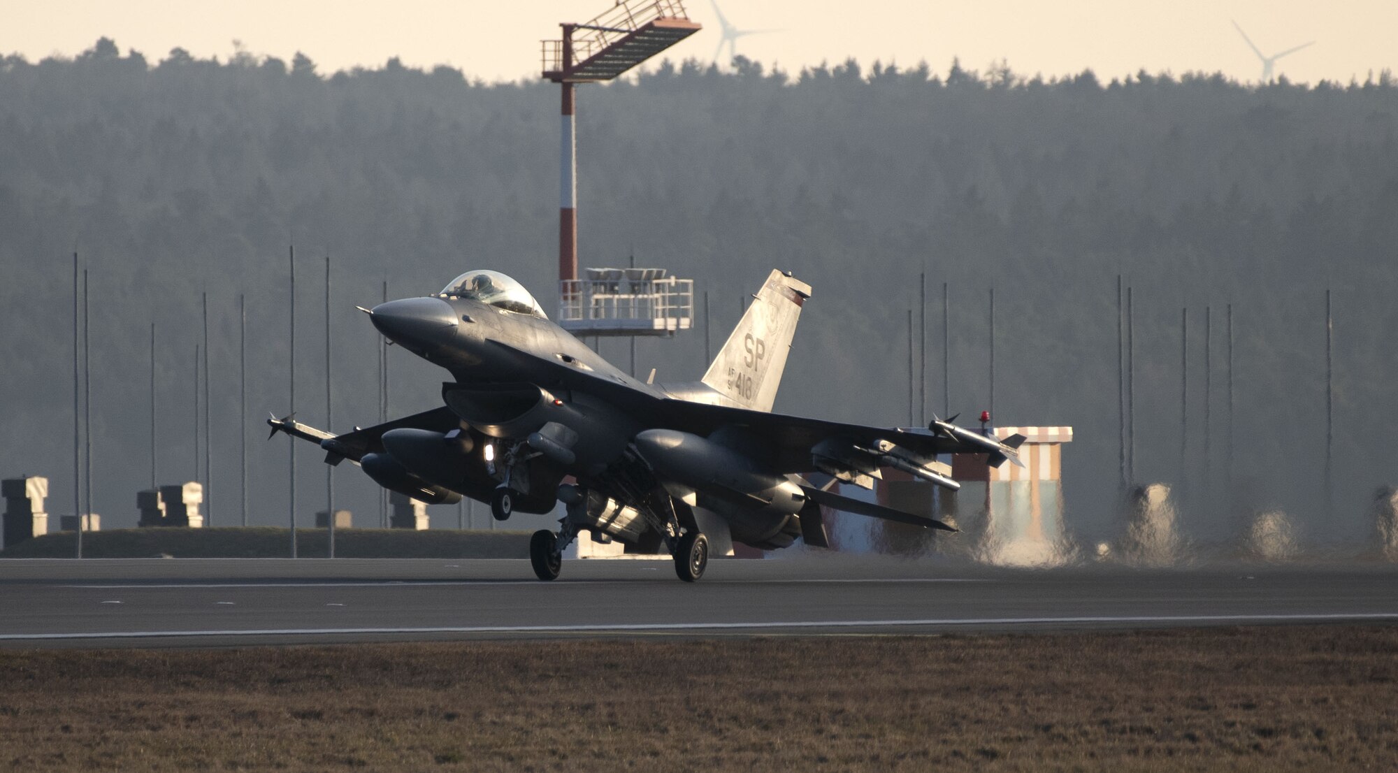 Fighting Falcons return from Portugal