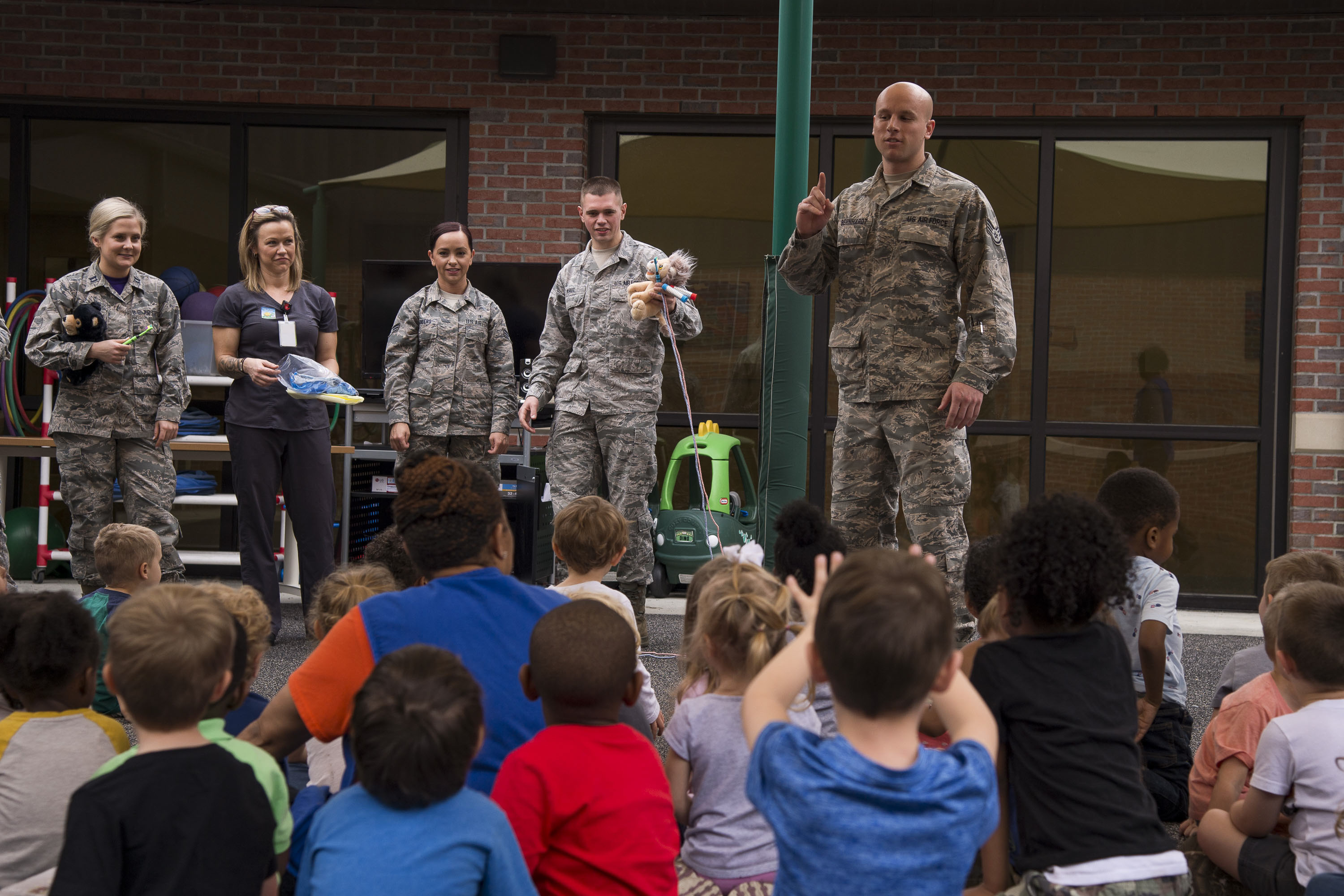 National Children's Dental Health Month > Moody Air Force Base