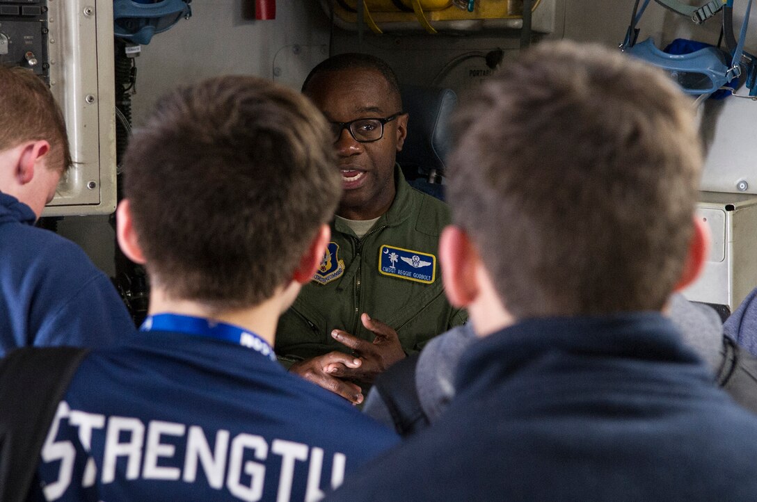 Local school boys attend Tuskegee Airman Career Day
