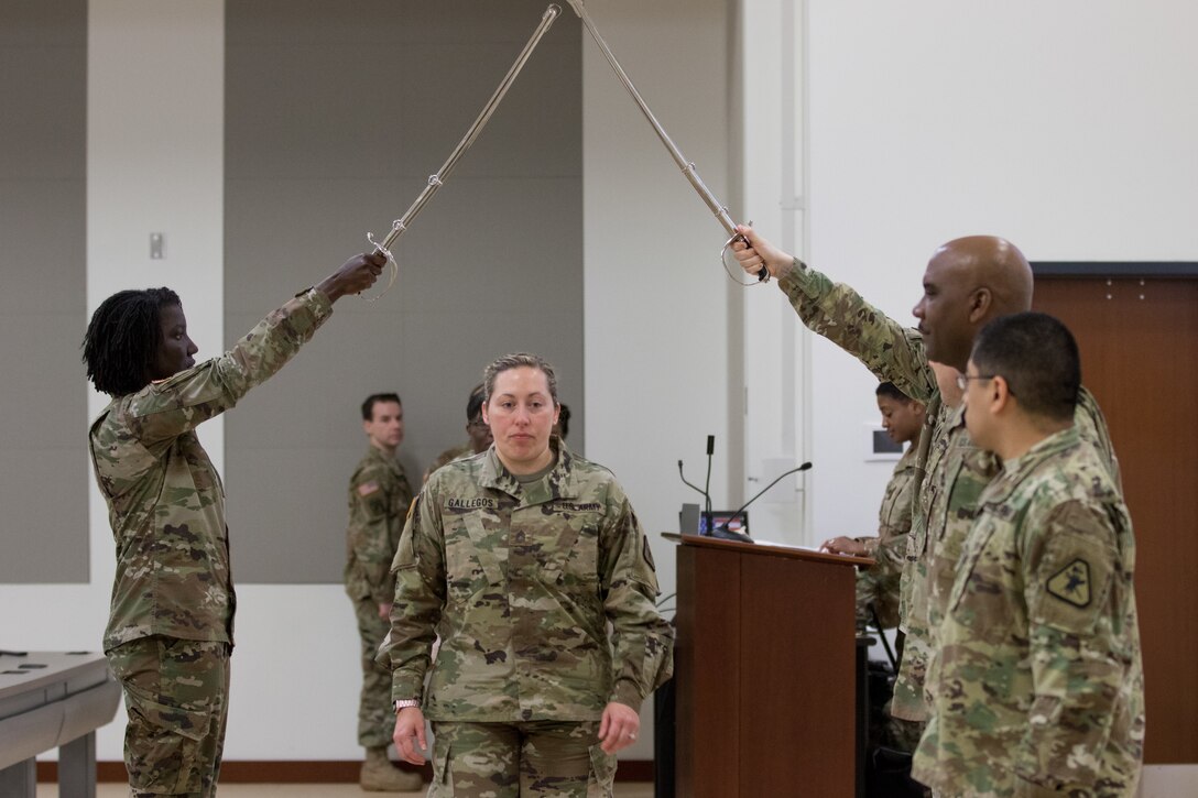 U.S. Army Reserve Legal Command Hosts NCO induction ceremony