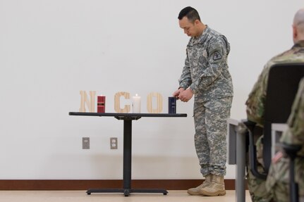 U.S. Army Reserve Legal Command Hosts NCO induction ceremony