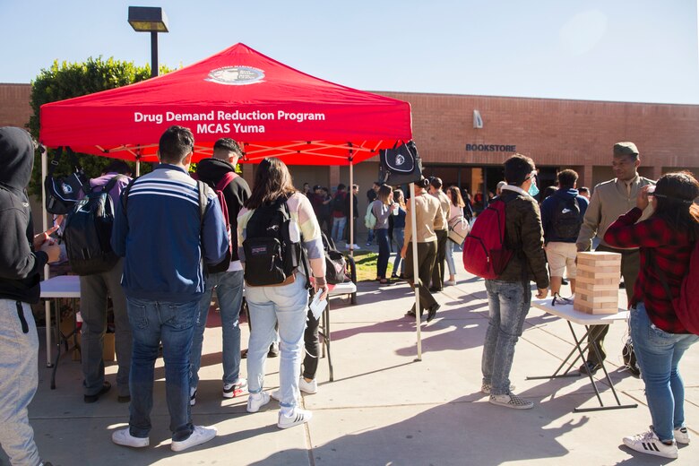 Cibola High School Says NO to Drugs > Marine Corps Air Station Yuma > News