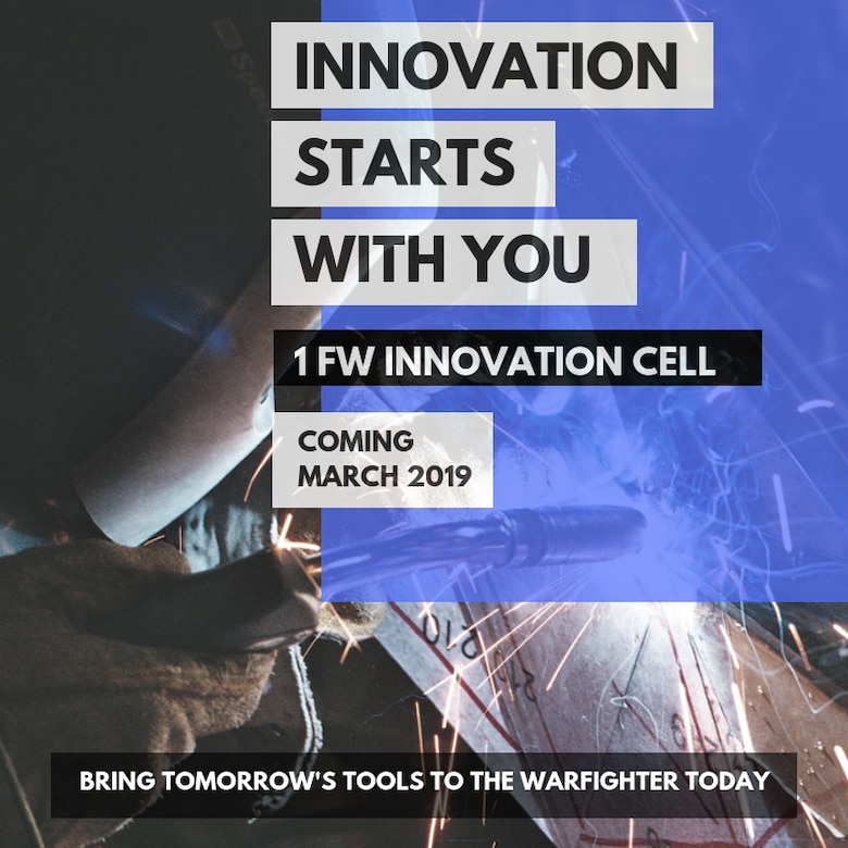 The 1st Fighter Wing will launch its inaugural Innovation Cell project to aid U.S. Air Force Airmen generate creative solutions that will better the execution of daily duties at Joint Base Langley-Eustis, Virginia, March 1, 2019.