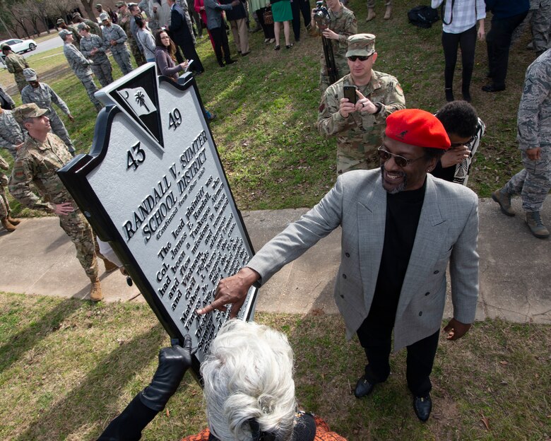 In 1963, Col. (Ret.) Randall, another Tuskegee Airman, led 13 African American Airmen assigned to Shaw, and fought local segregation laws in their local school districts.