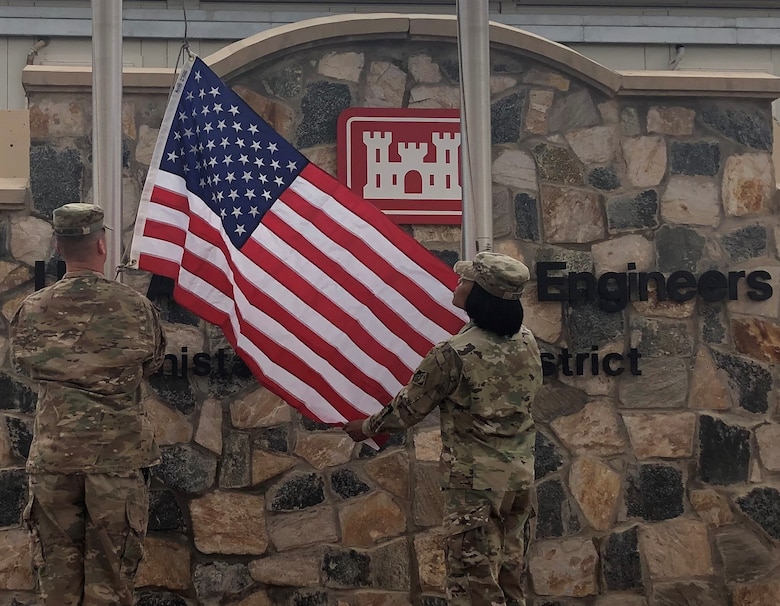 This flag was just flown at the Kandahar Project Delivery Platform in Afghanistan on February 18, 2019 and will be delivered to a woman who is helping care packages get delivered overseas to support our military and civilian members deployed.