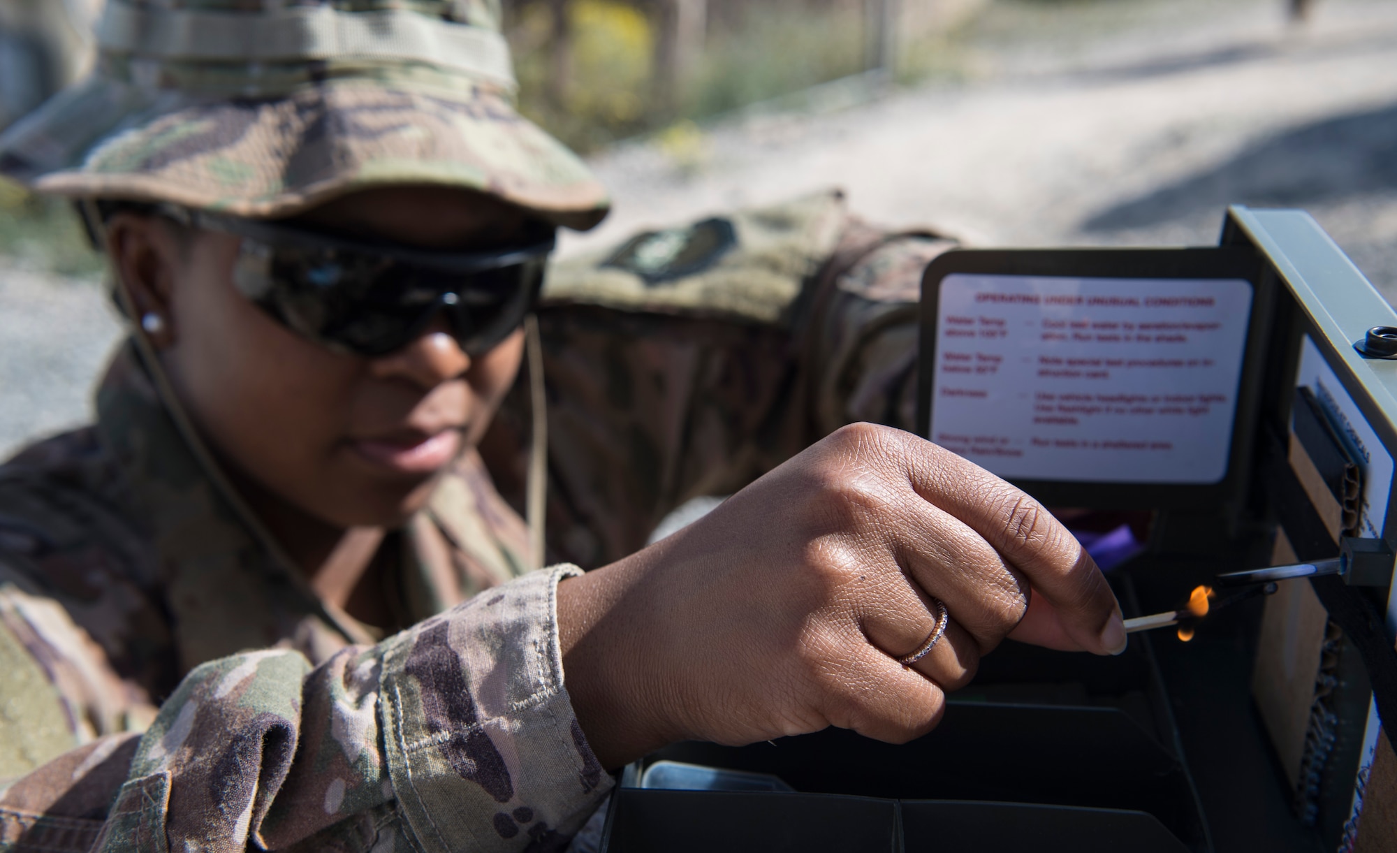 Expeditionary bioenvironmental technicians safeguard 386th AEW