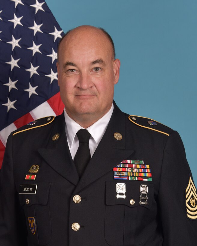 Command Sgt. Maj. Jeffrey L. McGlin