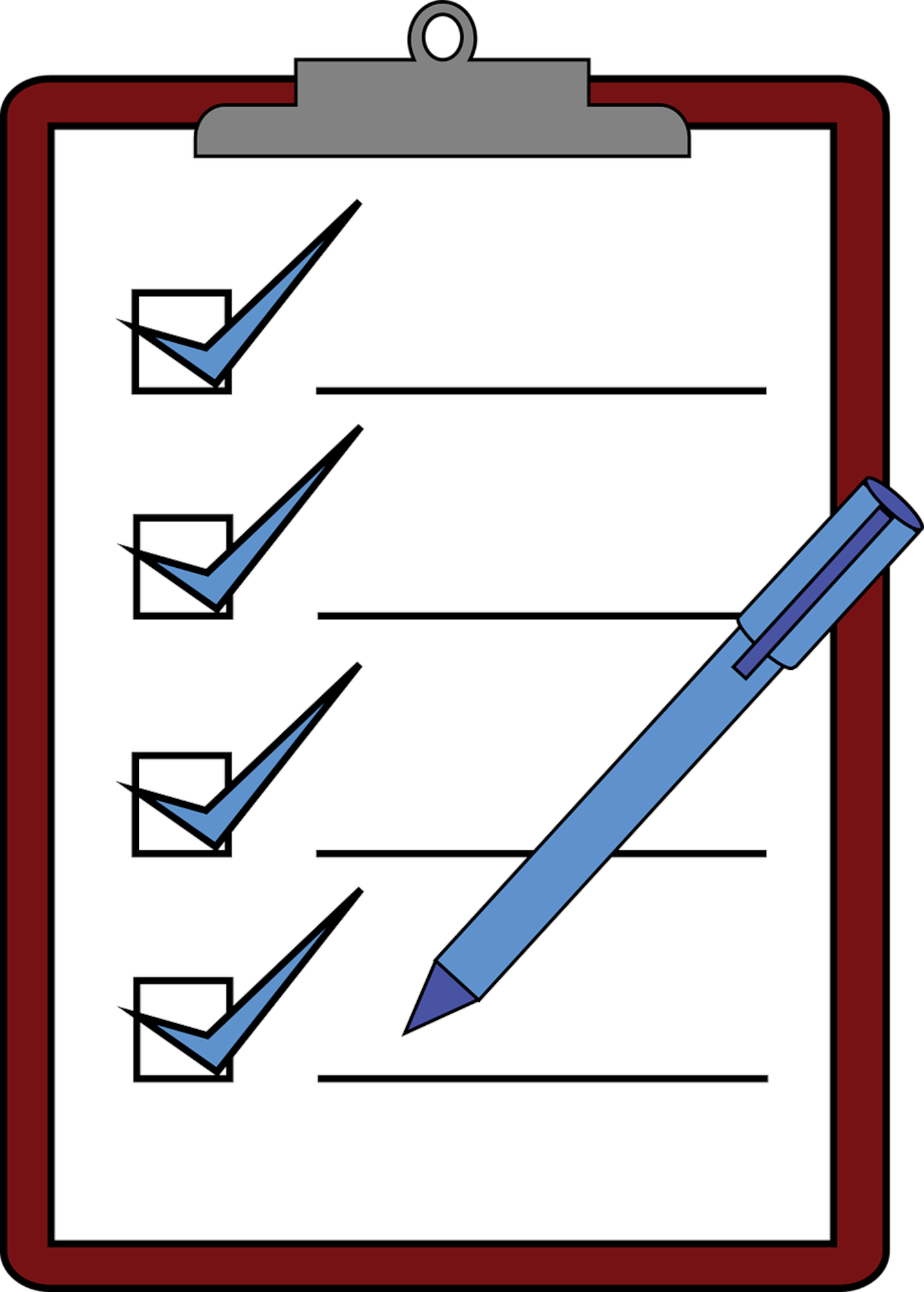 Checklist Clipboard