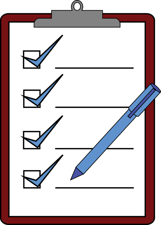 Checklist Clipboard