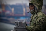 USS Donald Cook Departs Odesa, Ukraine