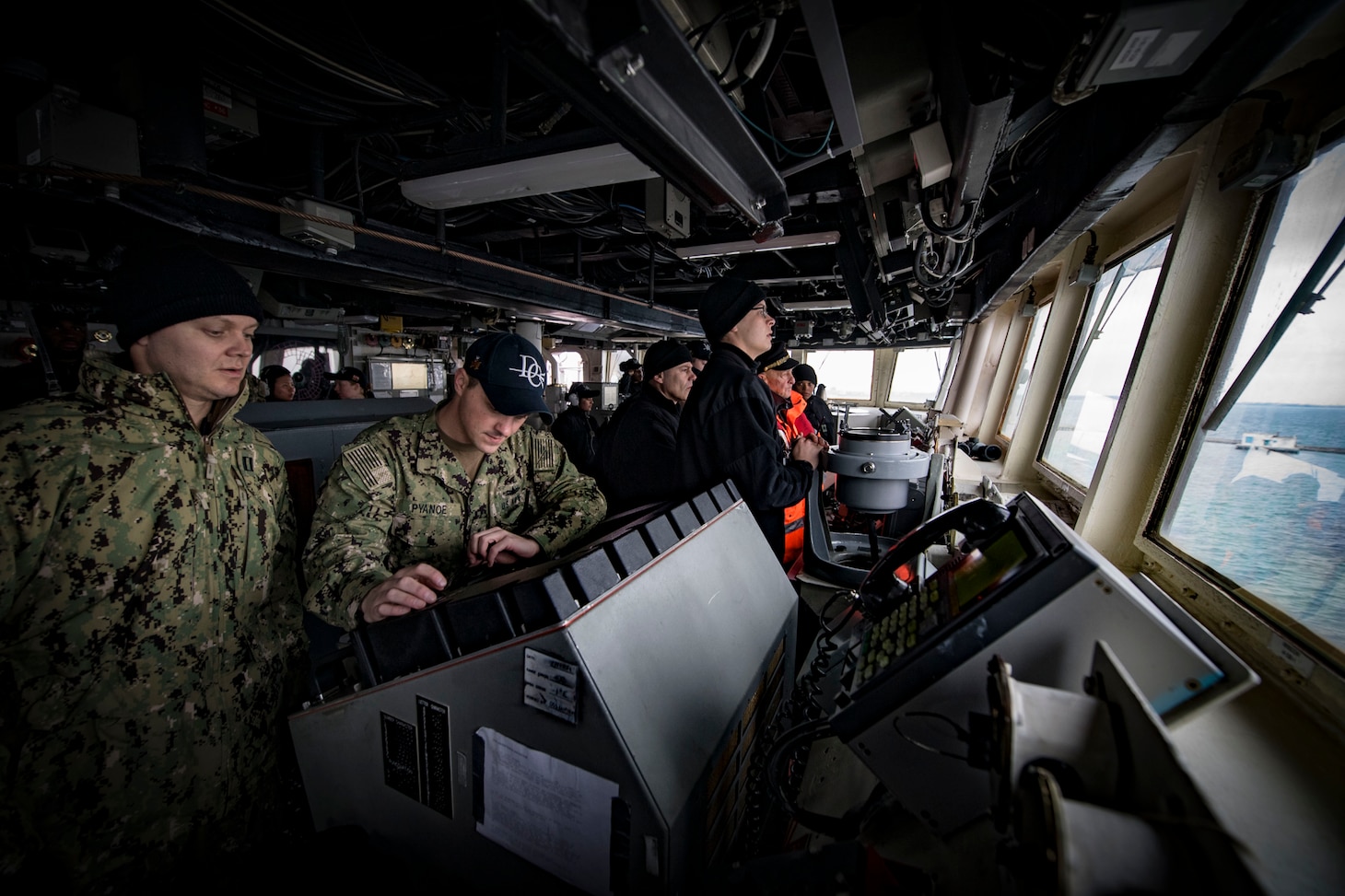 USS Donald Cook Departs Odesa, Ukraine