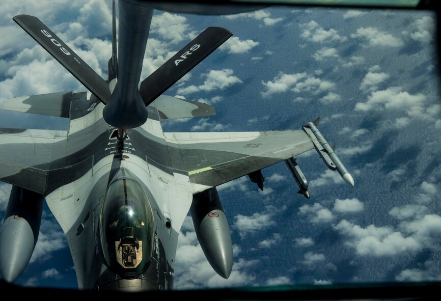 COPE North is an annual multilateral U.S. Pacific Air Forces-sponsored field training exercise conducted focused on combat air forces large-force employment and mobility air forces humanitarian assistance and disaster relief training to enhance interoperability among U.S., Australian and Japanese forces.