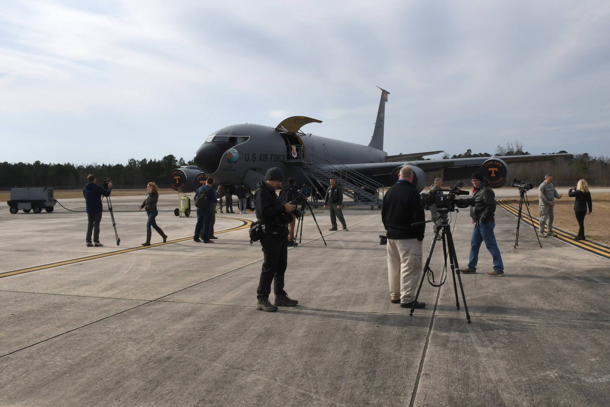 Super Bowl LIII media day at McEntire Joint National Guard Base