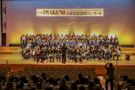 9th Annual US-Japan Friendship Concert Jeld in Iwakuni City