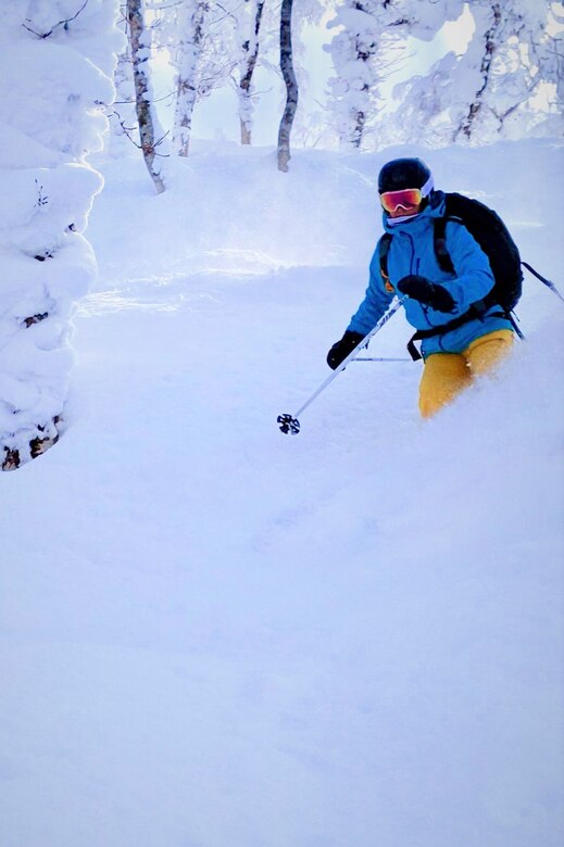 Honolulu District U.S. Army Corps of Engineer Kristen Rowe, Kwajalein Atoll Resident Office Project Engineer recently volunteered for the post-earthquake assessments in cold and snowy Alaska supporting the Alaska District. Rowe said when she is stateside she enjoys activities like skiing, hiking, and rock climbing but now that she lives on an island her activities have shifted towards more water-based sports like scuba diving, underwater photography, deep sea fishing, and surfing.