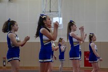DoDEA cheerleaders soar with spirit and cheer