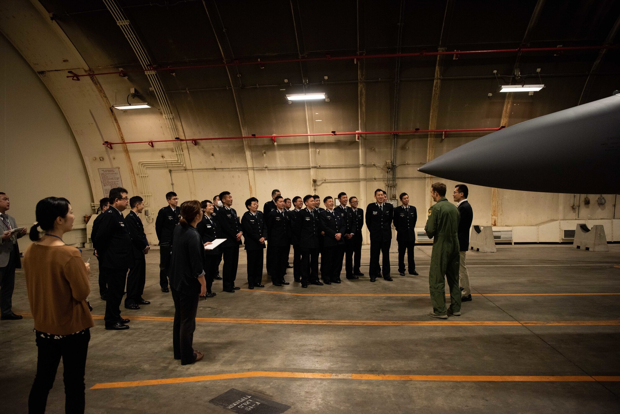 JASDF Cadets visit Team Kadena
