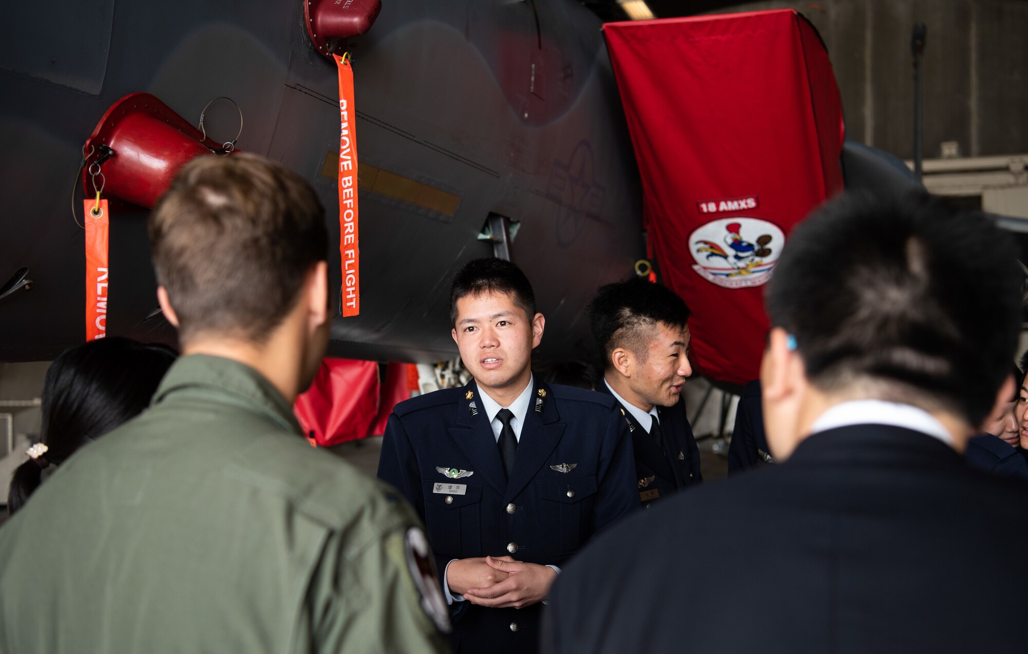 JASDF Cadets visit Team Kadena