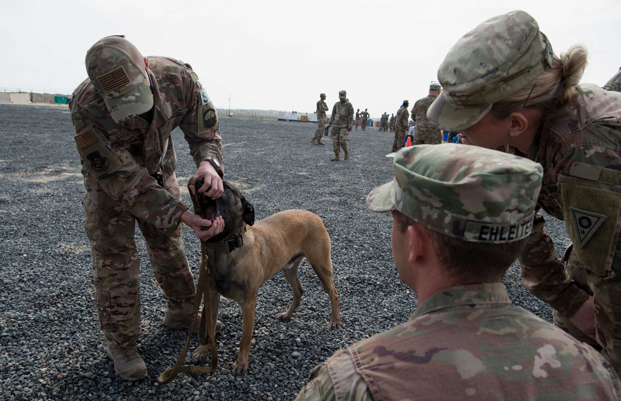 Airmen, Soldiers conduct joint CBRN training
