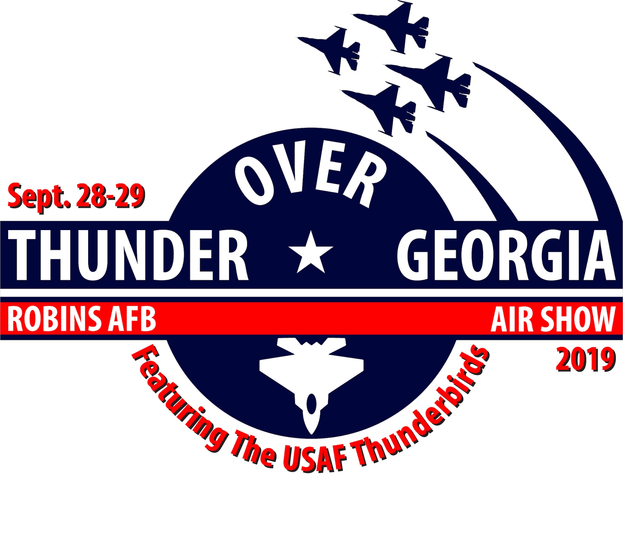 Thunderbirds return to headline Team Robins 2019 air show