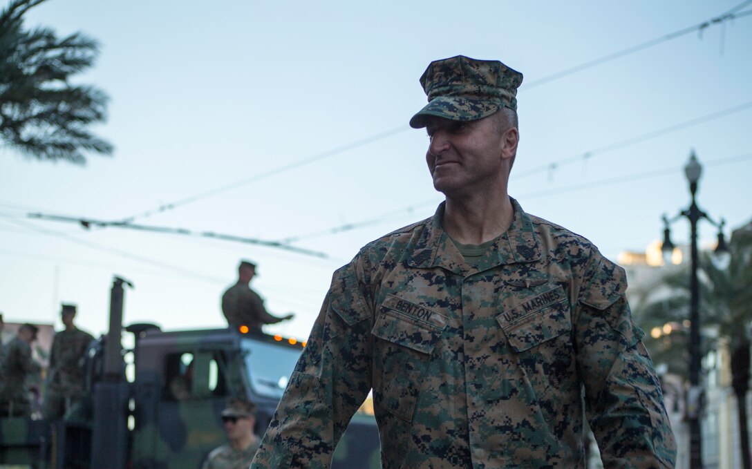 MARFORRES takes part in the parades to celebrate the Mardi Gras season with the New Orleans community.
