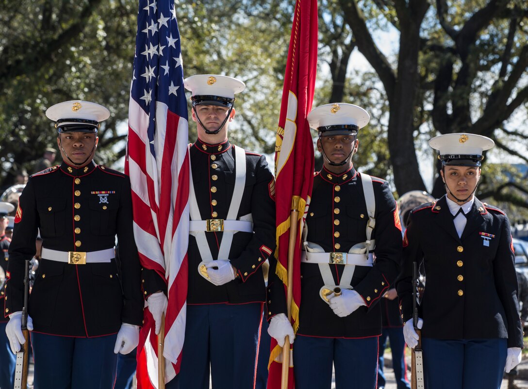 MARFORRES takes part in the parades to celebrate the Mardi Gras season with the New Orleans community.