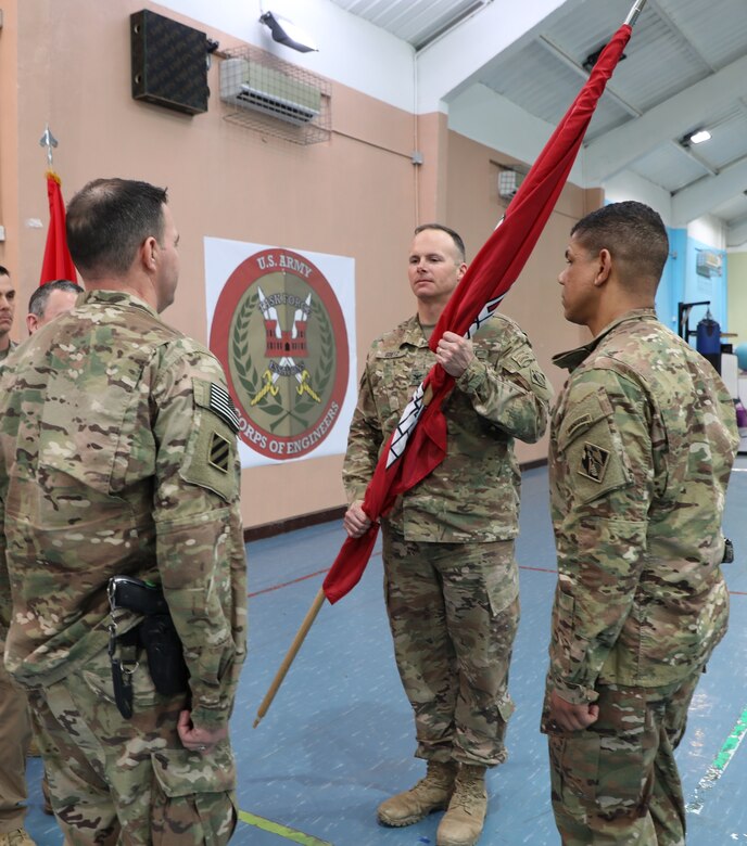 Task Force Essayons changes commanders during ceremony in Iraq