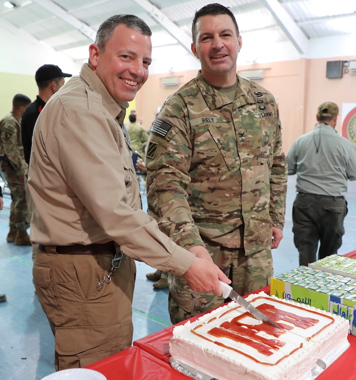 Task Force Essayons changes commanders during ceremony in Iraq