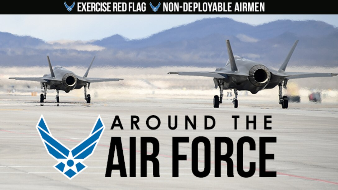 On this look Around the Air Force the Air Force formalizes policy on retention of non-deployable Airmen, three C-17 Globemaster IIIs deliver humanitarian aid for Venezuela and Airmen wrap up F-35 Lightning II flying operations for Exercise Red Flag. Hosted by Airmen 1st Class Angelo Rosario.