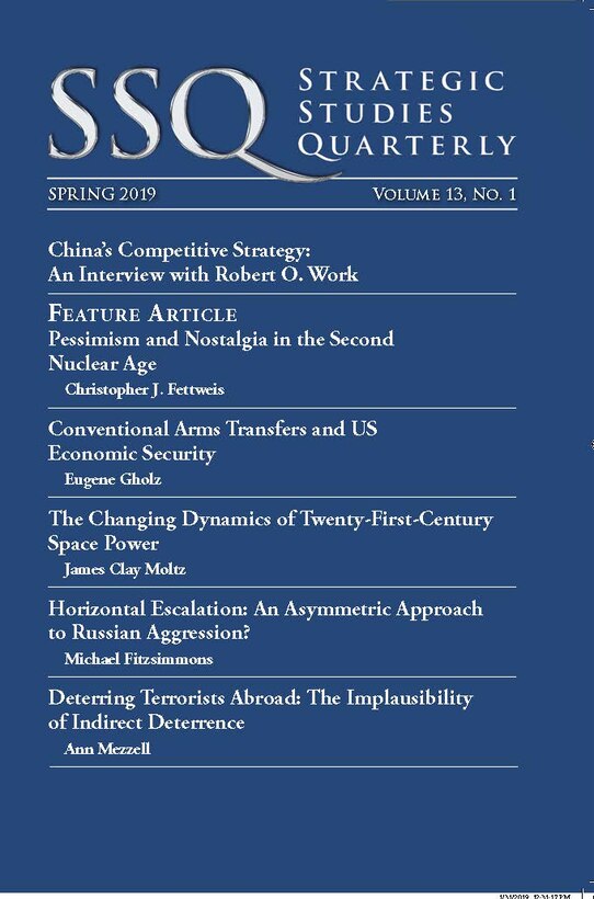 Air University Press releases spring 2019 Strategic Studies Quarterly