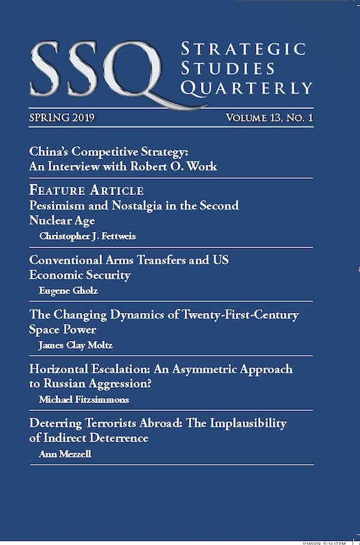 Air University Press releases spring 2019 Strategic Studies Quarterly