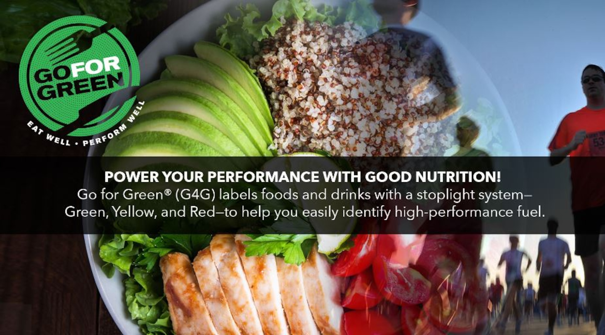 Go For Green Power Your Performance With Good Nutrition