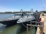 Navy boats are pier side at Combatant Craft Division™s (CCD) waterfront test and evaluation facility at Naval Station Norfolk on April 27, 2017. CCD is a detachment of Naval Surface Warfare Center, Carderock Division and is located at Joint Expeditionary Base Little Creek-Fort Story in Virginia. (U.S. Navy photo by Kelley Stirling)