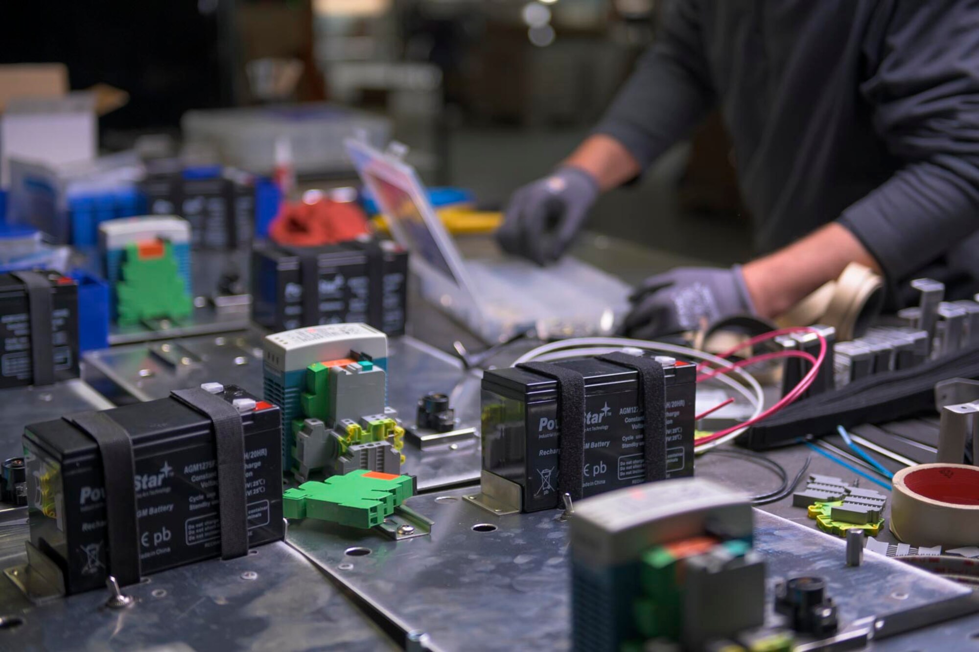 Example of assembly of the passive FIMR units