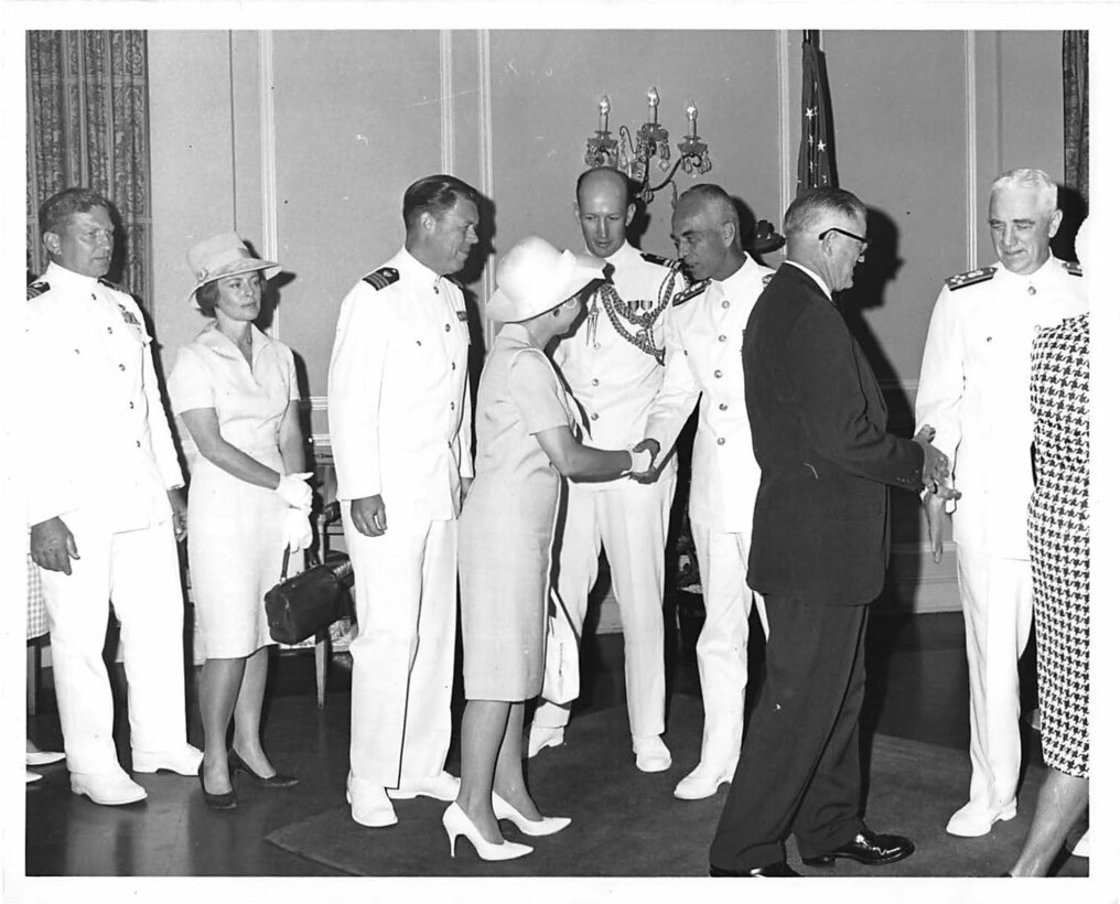 ADM. WILLARD SMITH CHANGE OF COMMAND