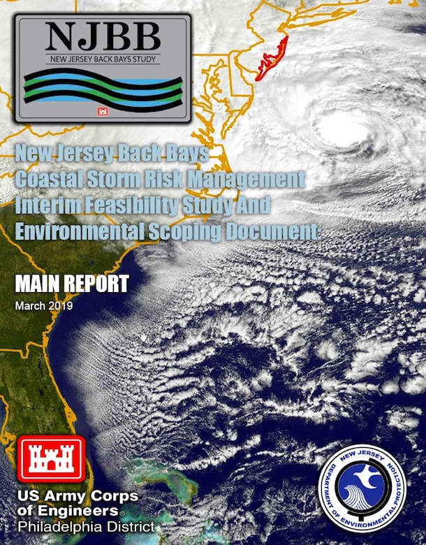 The U.S. Army Corps of Engineers announced the release of an Interim Report for the New Jersey Back Bays Coastal Storm Risk Management Study.  The document describes the engineering, economic, social and environmental analyses conducted to date. The objective of the study is to investigate problems and solutions to reduce damages from coastal flooding that affect population, critical infrastructure, property, and ecosystems.