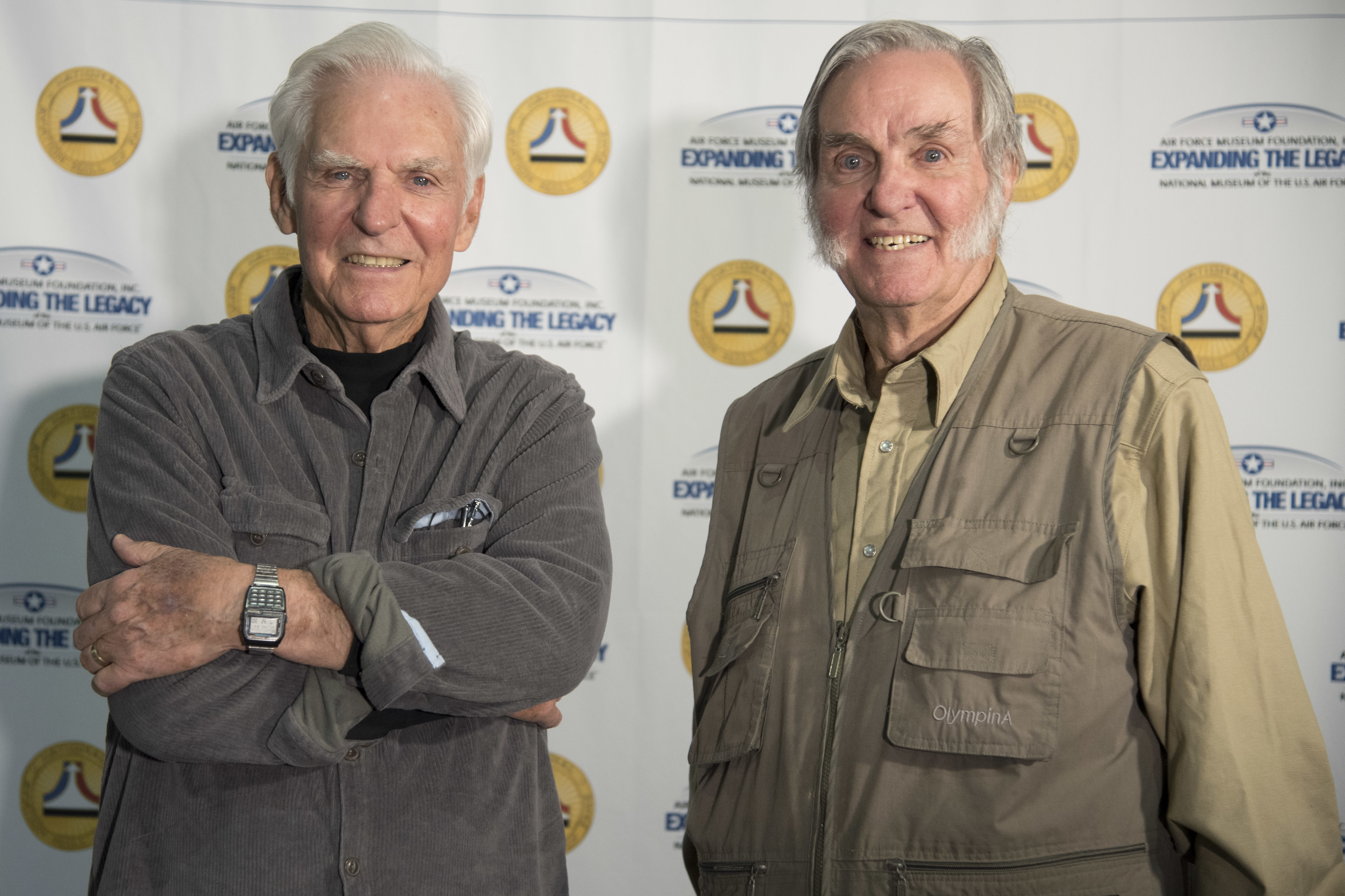Lt. Col.(Ret.)Dick Rutan and Burt Rutan