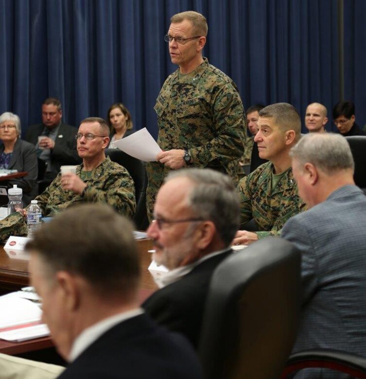 Senior leaders collaborate during inaugural two-day lifecycle management strategy meeting