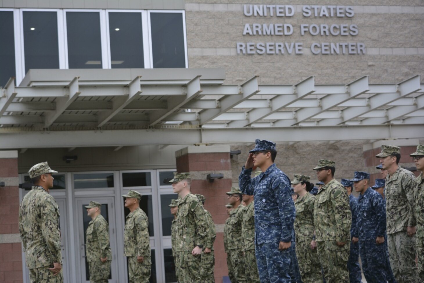 File Photo of U.S. Armed Forces Reserve Center