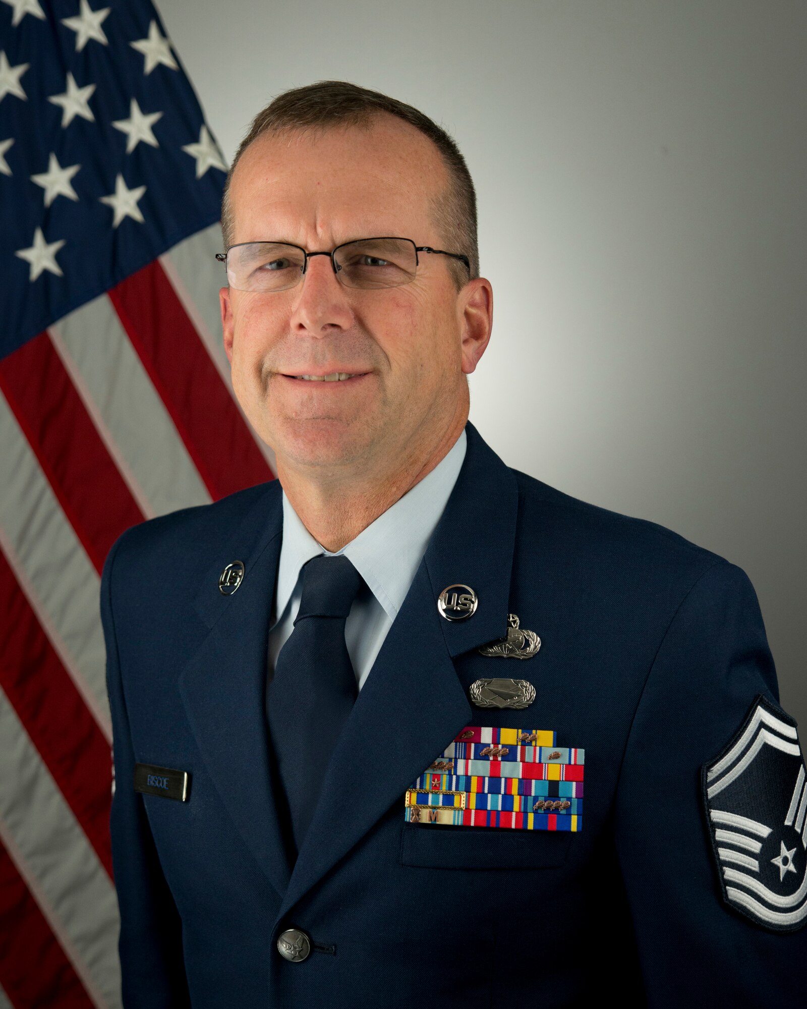 Senior Master Sgt. Andrew Biscoe Bio Picture