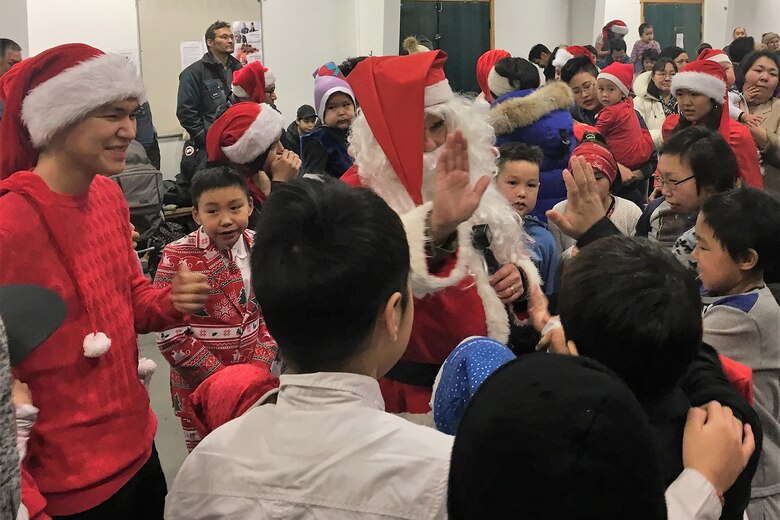 Participants from Thule Air Base, Greenland, raised money and gathered toys for 190 children to be delivered to four remote Greenlandic villages, most more than 100 kilometers from the installation.