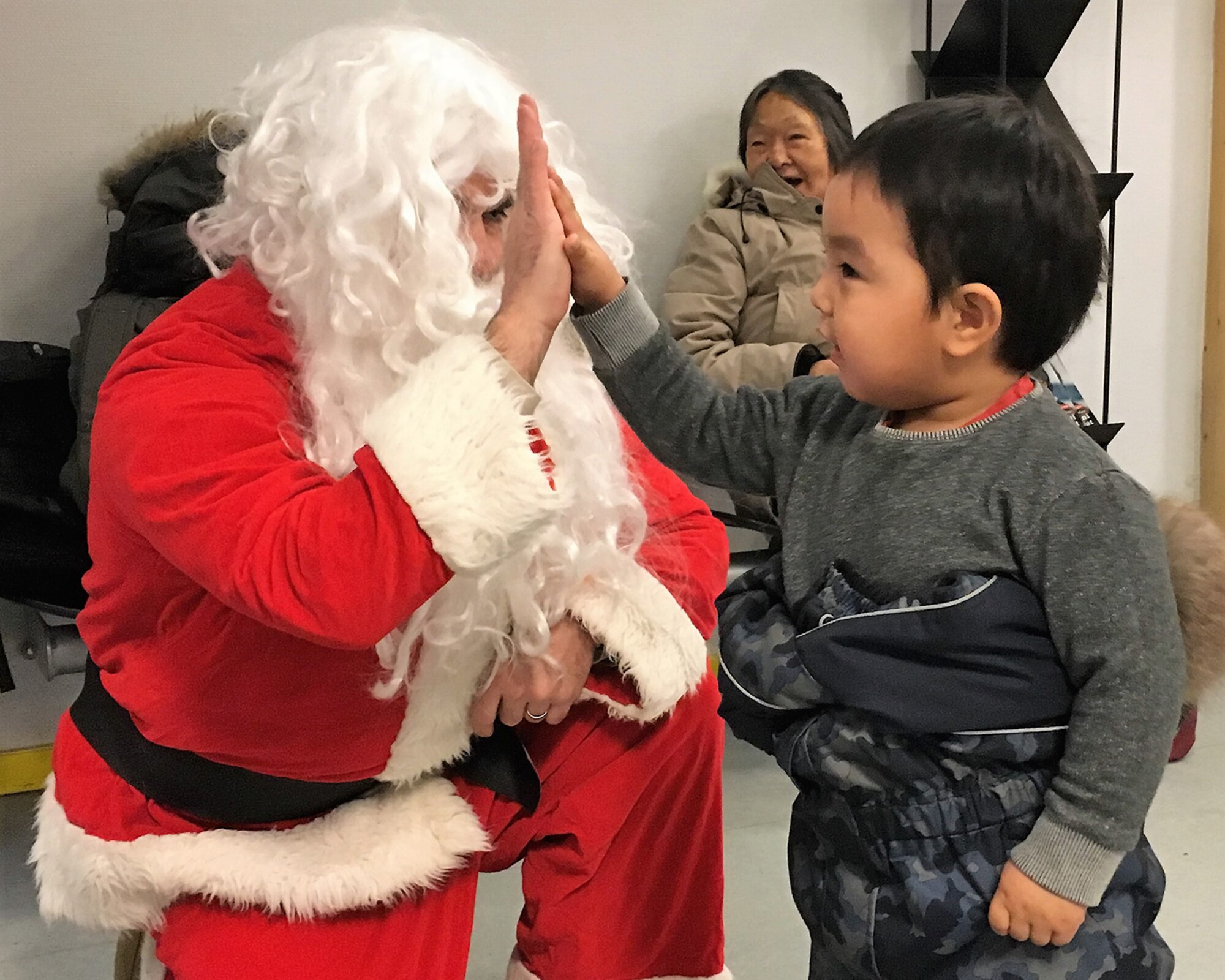 Thule Air Base, Greenland, personnel launched the first round of toy deliveries to remote Greenlandic villages Dec. 22, 2018.