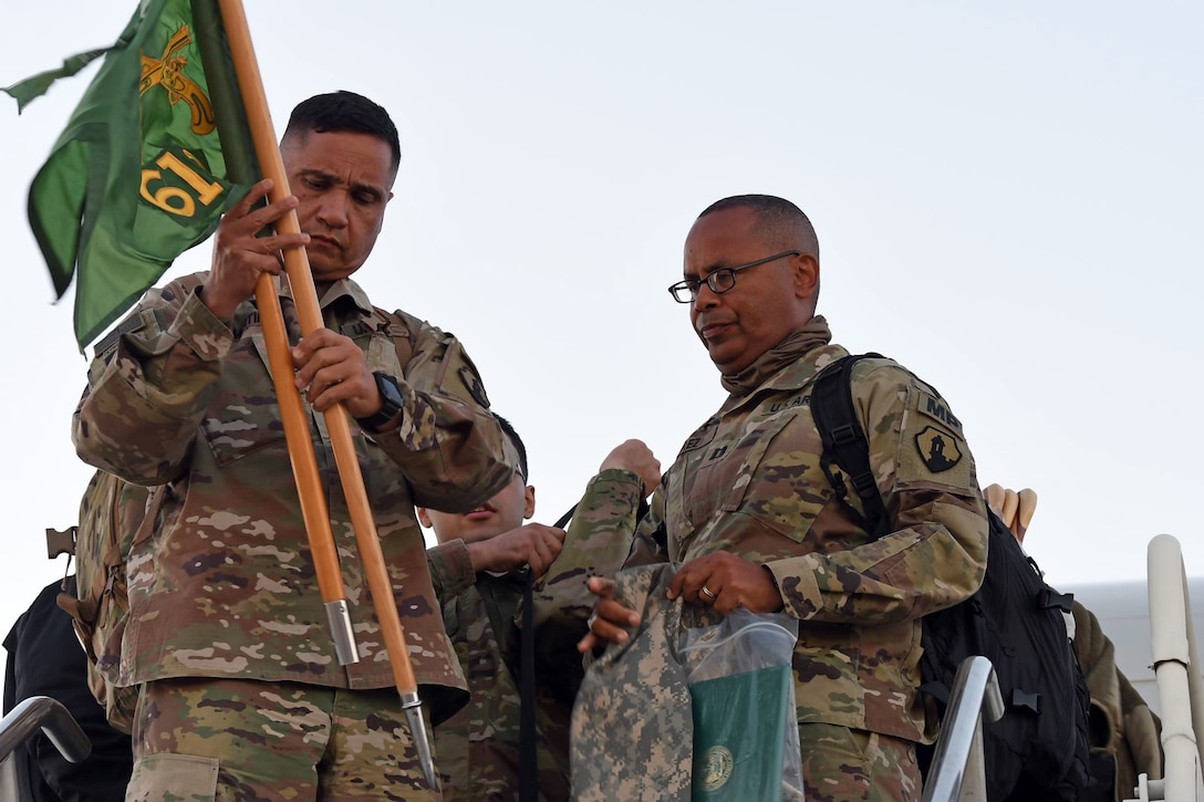 613th Military Police Company returns from Cuba