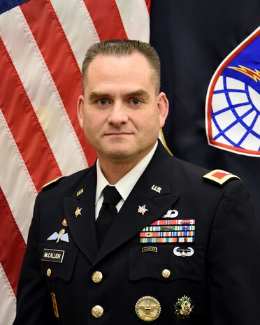 COL Joseph McCallion, Chief of Staff, USASMDC